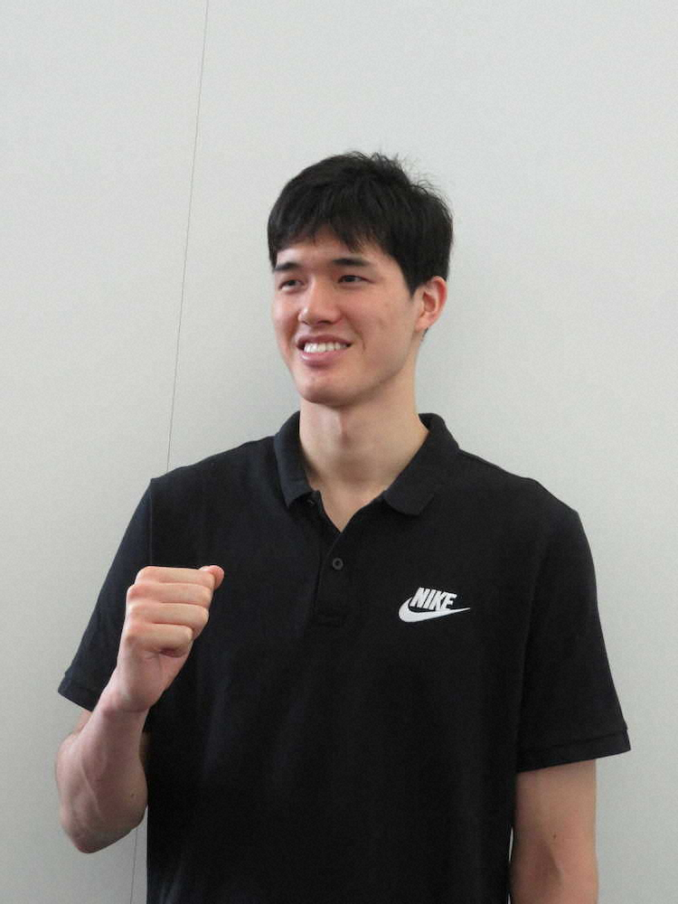 【画像・写真】グリズリーズの渡辺雄太が渡米「今季は本契約を勝ち取ってきます」