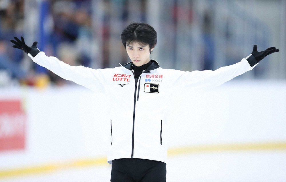 【画像・写真】羽生結弦　復活の「Origin」　14日公式練習ドキュメント