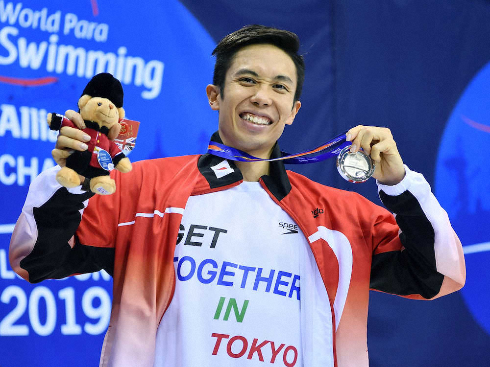 【画像・写真】パラ競泳世界選手権　富田、銀2個　優勝タイムに4秒以上の差「危機感得られて、いい経験」
