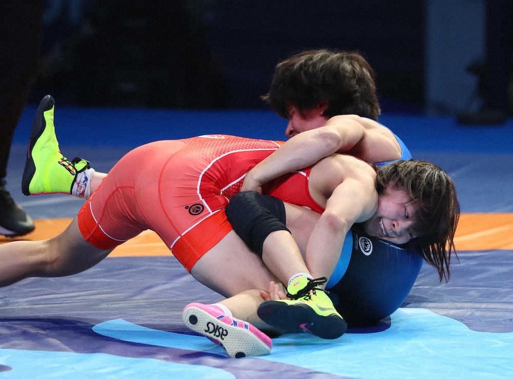 【画像・写真】“ポスト沙保里”女子53キロ級・向田、東京五輪決めた！「本当に夢だった」