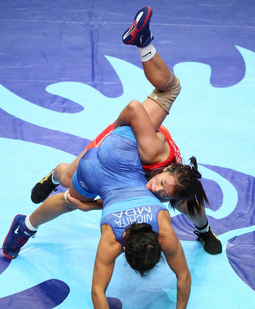 【画像・写真】川井梨紗子、57キロ級で五輪切符！東京で連覇狙う　伊調馨は同階級での五輪消滅