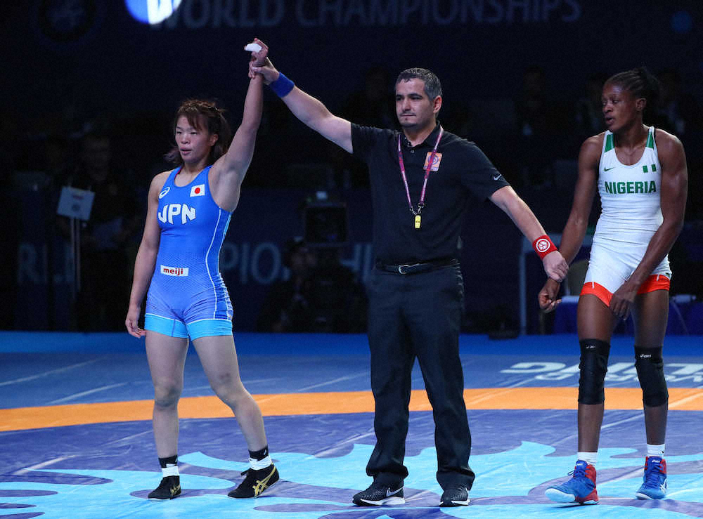 【画像・写真】川井梨が五輪切符、62キロの友香子と姉妹五輪へ前進「本当にもう少し」