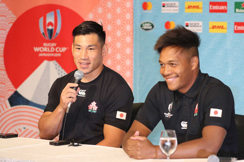 【画像・写真】松島＆中村　ジョーク会見もにじむ責任感「ベスト8以上が使命」