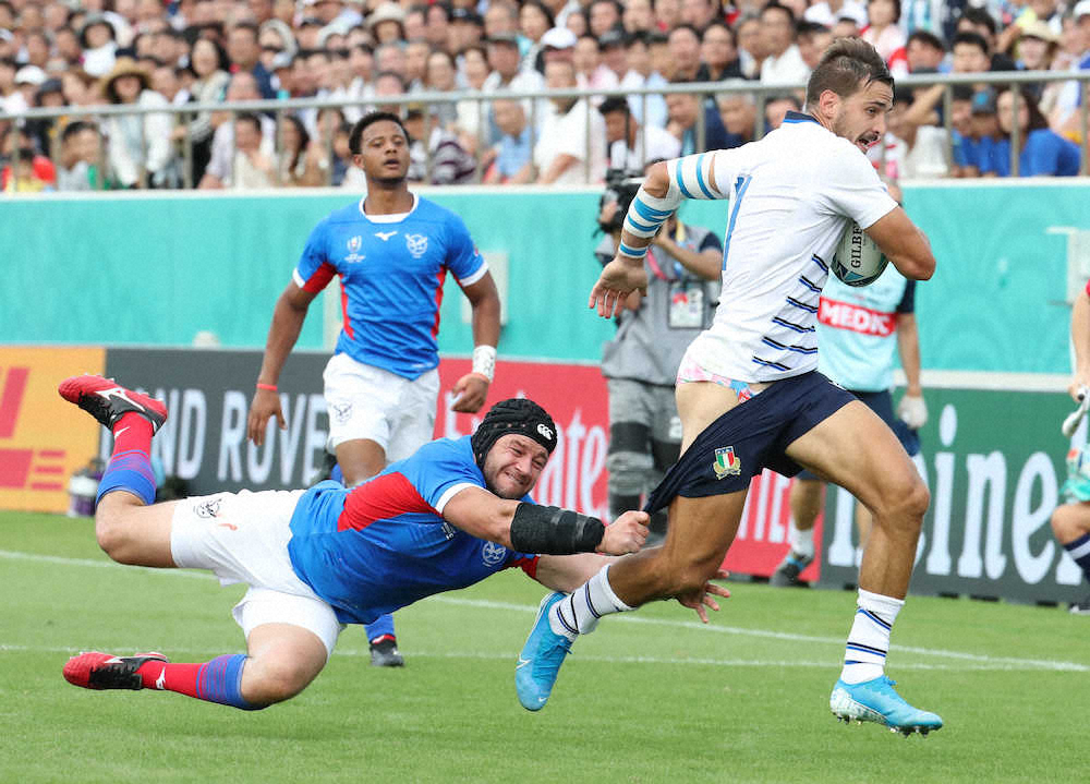 【画像・写真】6度目W杯出場ナミビア　初勝利お預けも成長3トライ