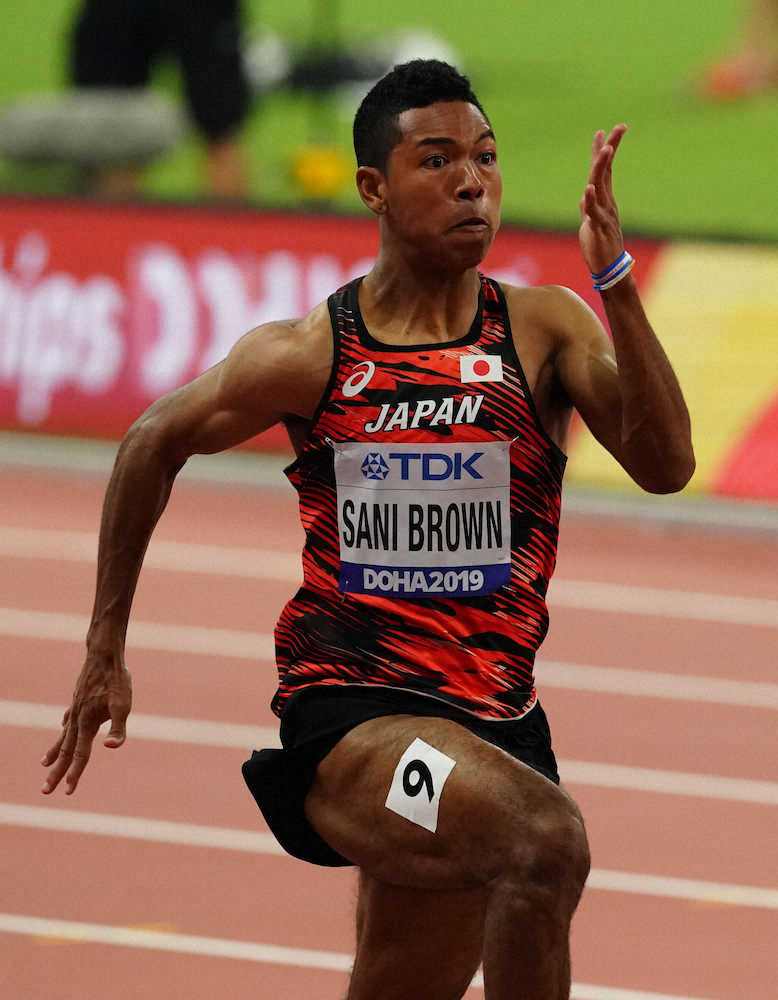 【画像・写真】サニブラ　決勝逃す　準決勝で10秒15　スタートで出遅れ「集中し切れなかった」