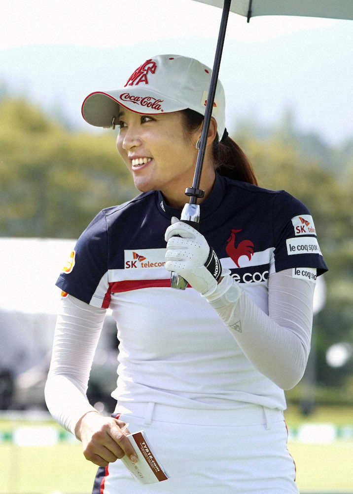 【画像・写真】イ・ボミ　日本女子OP開幕へ意欲十分!新婚おのろけ「幸せです」
