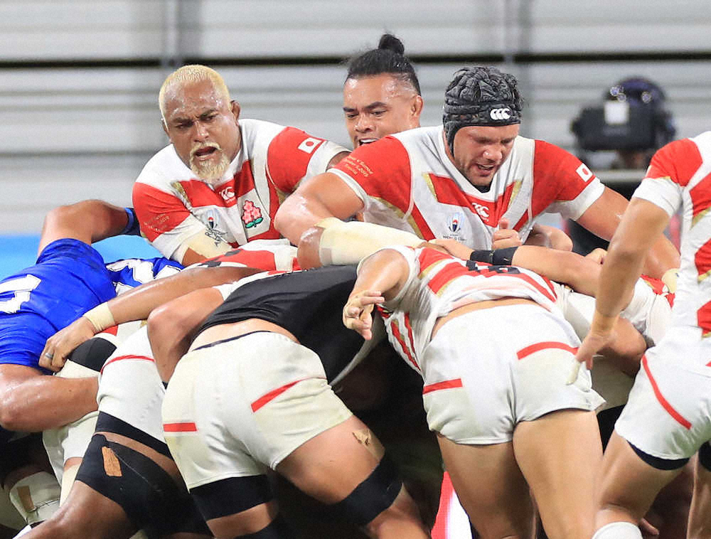 【画像・写真】限界を超えていた…中島＆ヴァル、魂の献身　スクラム支え、BP獲得支えた!