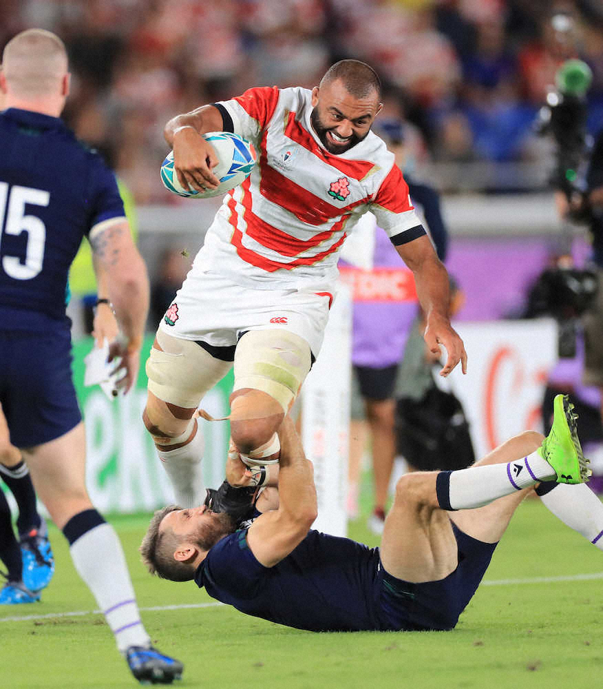 【画像・写真】リーチ主将　南アにもその次も「全試合勝つ！」日本の成長手応え「怖いくらい強くなっている」