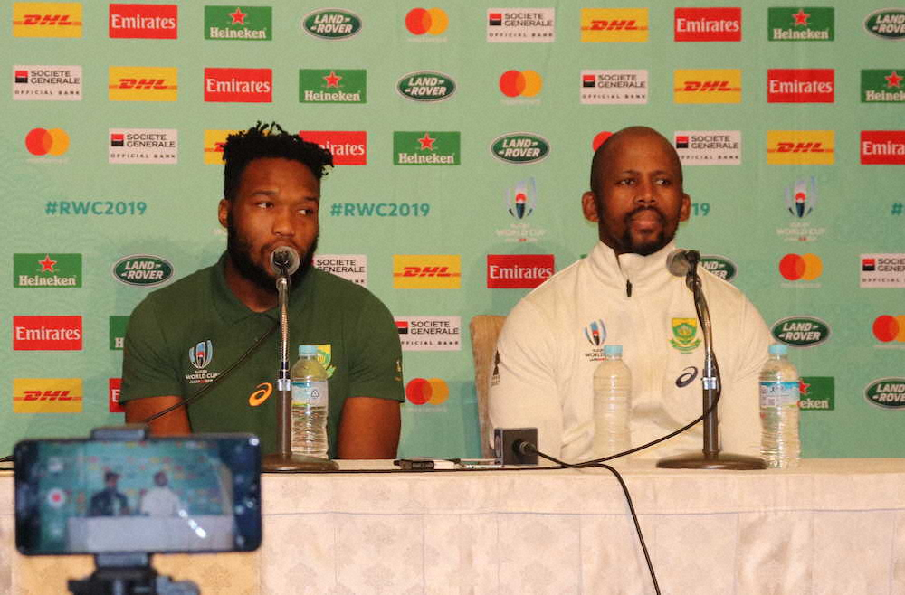 【画像・写真】南アフリカ　日本戦へ油断なし「世界7位の強国に挑む」　Wフェラーリ対策「練っている」