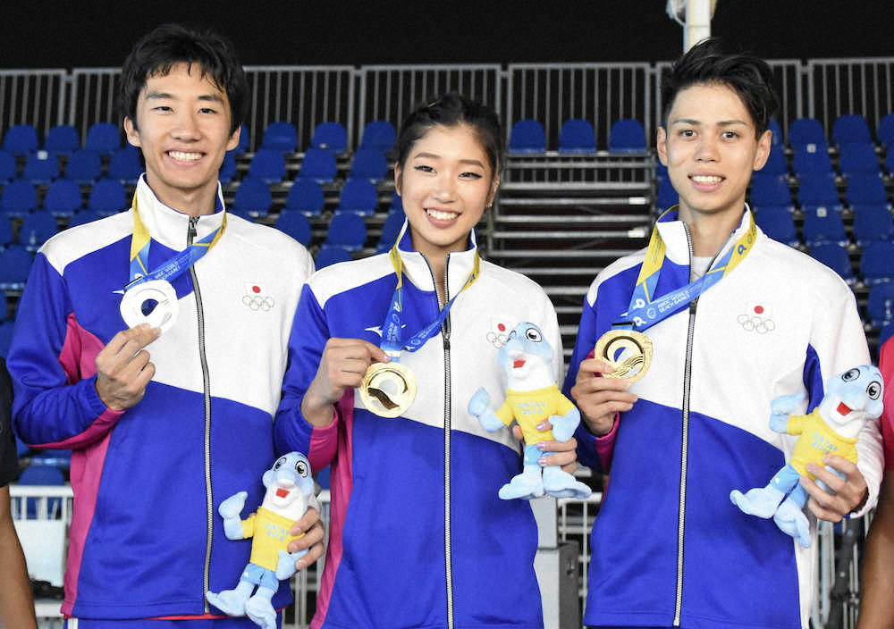 【画像・写真】ボルダリング　野中&原田が金　カタールでの大会を仮想東京五輪に見立て「いい経験」