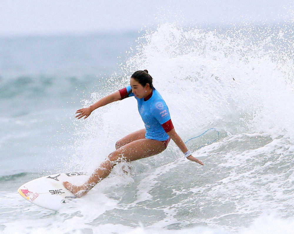 【画像・写真】川合美乃里　スランプも逆転トップ通過　見習いたい都筑の存在　サーフィンホワイトバッファロー日向プロ