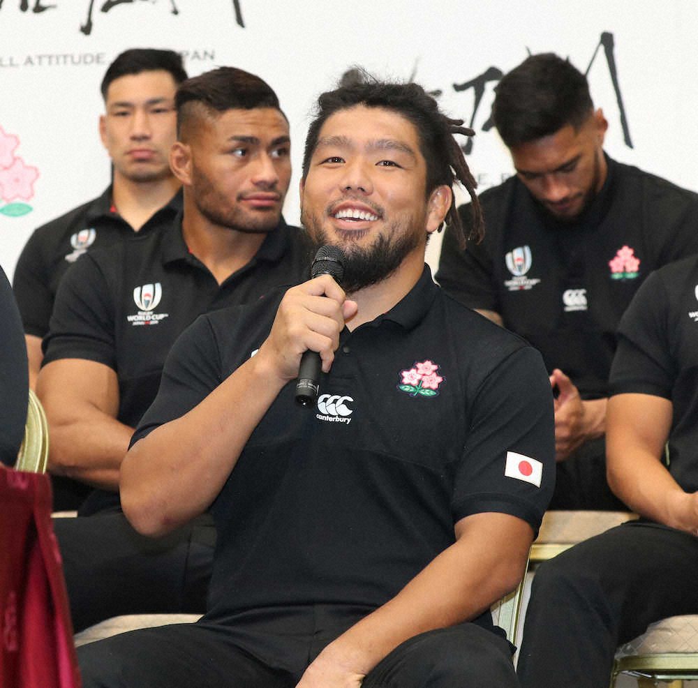 【画像・写真】3大会連続出場の堀江　報道陣見て感慨　「11年W杯は記者が2、3人やった」