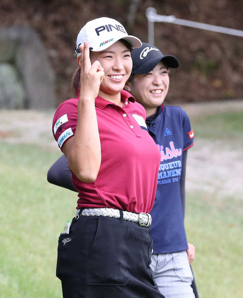 【画像・写真】渋野　賞金女王へトライ！田村にウットリ、ウッズに「球が柔らけー」