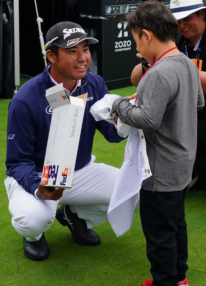 【画像・写真】松山　日本の声援背に2年ぶりV狙う「自国開催うれしい、この場で勝ちたい」