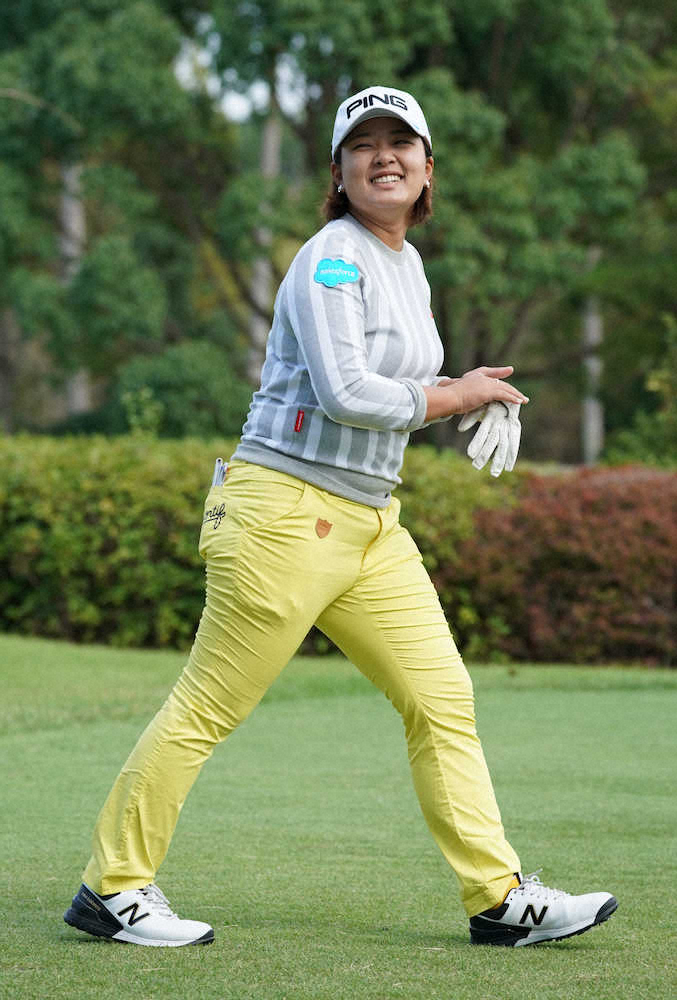 【画像・写真】鈴木愛　ツアー復帰戦！左手親指&左手首負傷も4週間休養で万全