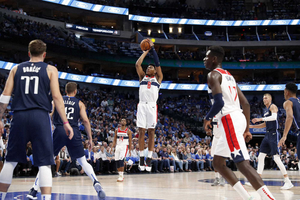 【画像・写真】八村、NBA歴史的デビュー！日本人初の開幕スタメン出場＆ダブルダブル!
