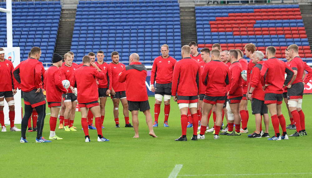 【画像・写真】ウェールズ指揮官　南アとのキック合戦を予想「世界一美しい試合というわけにはいかない」