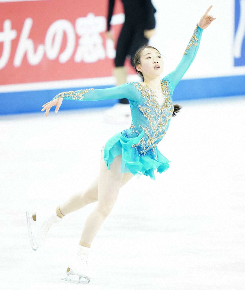 【画像・写真】紀平　3回転半を突破口に初戦V狙う「感覚がいい」