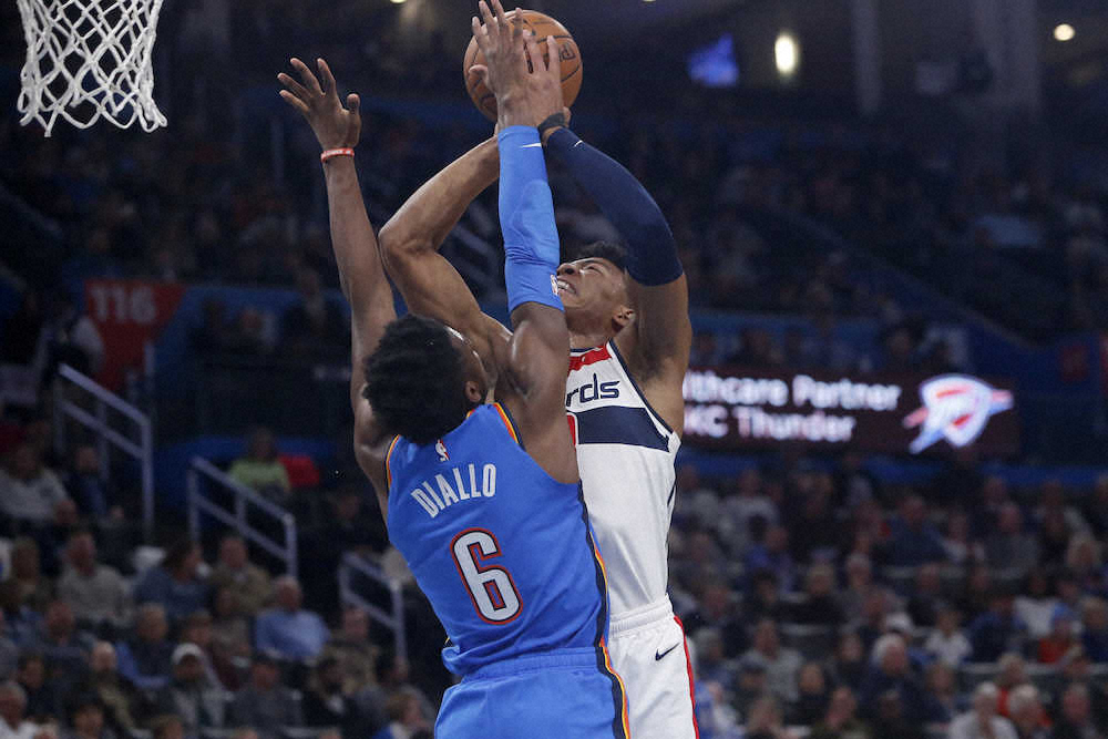 【画像・写真】八村奮闘　35分で19得点　ウィザーズの初勝利に貢献　第4Qに勝ち越しシュート