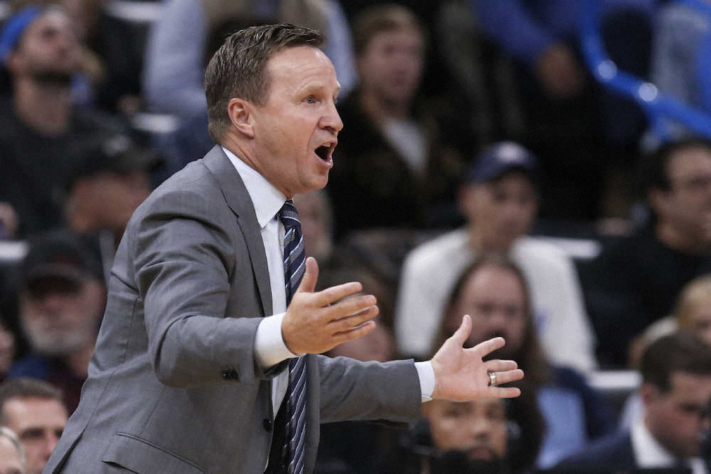 【画像・写真】ウィザーズのブルックス監督が若手の姿勢を評価　「学ぶ姿勢がある」