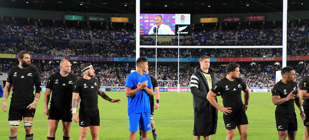 【画像・写真】オールブラックス、07年大会以来のW杯敗戦　リード主将「試合の中に入れなかった」