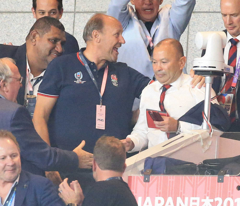 【画像・写真】16年前は失意の敗者　エディーHC、因縁の決勝へ　ラグビーW杯