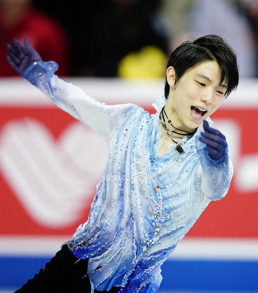 【画像・写真】羽生結弦　SP今季最高も「ノーミスとは言えない」フリーへ気を引き締める