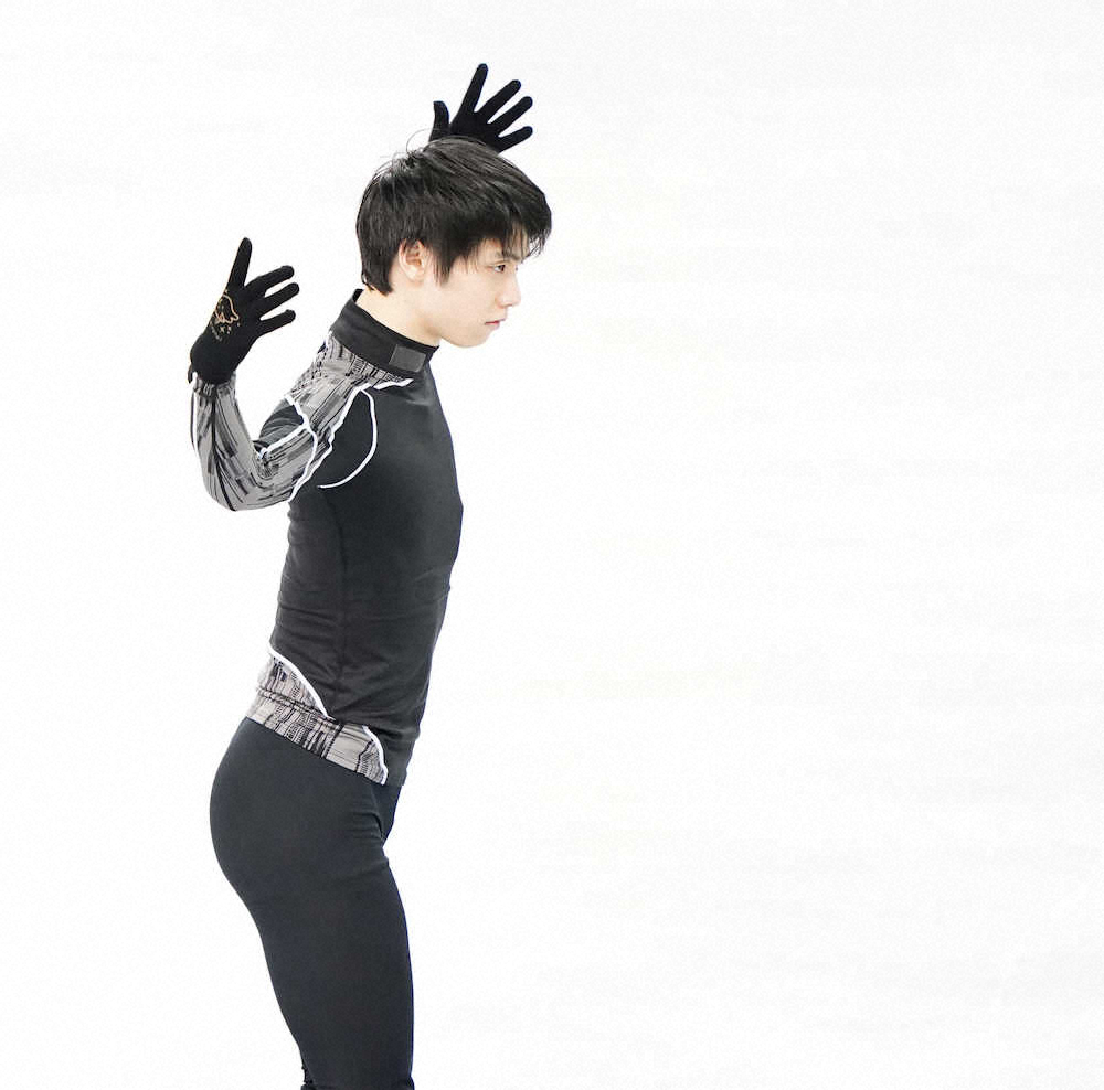 【画像・写真】羽生結弦　頂へのブラッシュアップ　26日公式練習ドキュメント