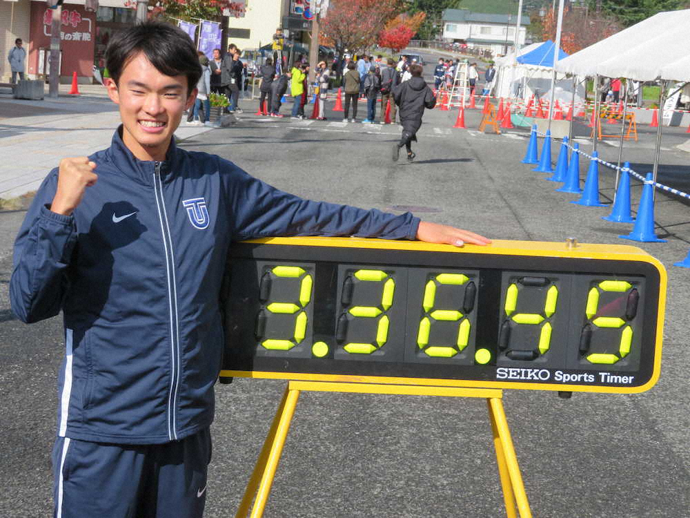 【画像・写真】50キロ競歩・川野、日本新Vで東京五輪切符!