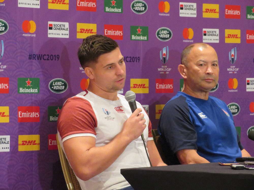 【画像・写真】イングランド、16年ぶり2度目Vへ　エディー監督「不測の事態に準備」