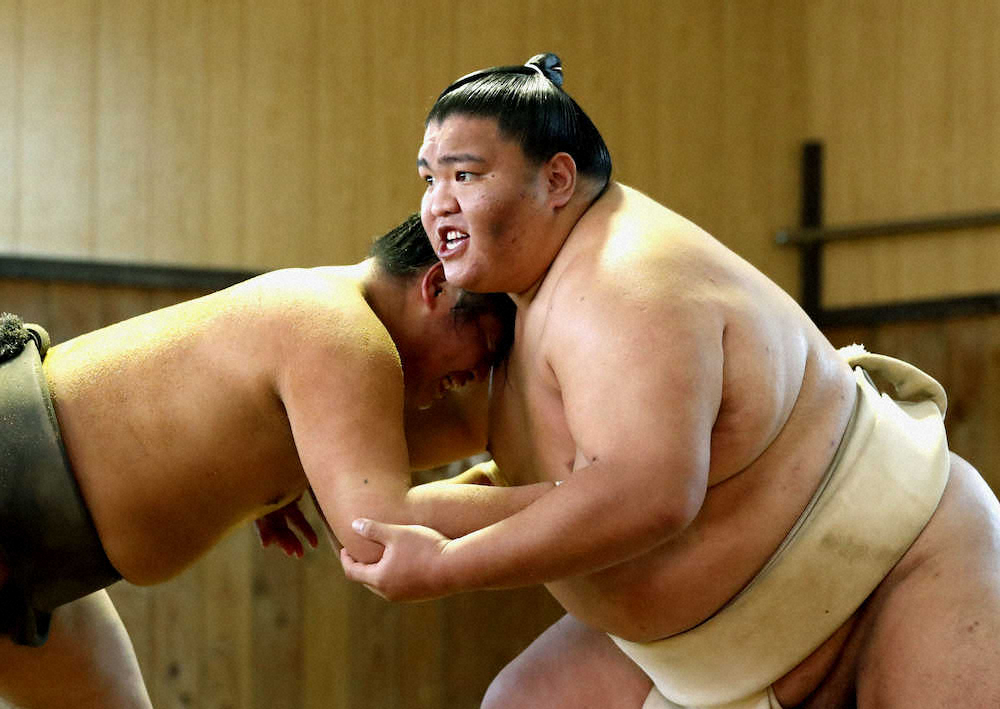 【画像・写真】御嶽海　大関獲りの場所へ手応え「巡業の疲れも取れ、動きはいい」