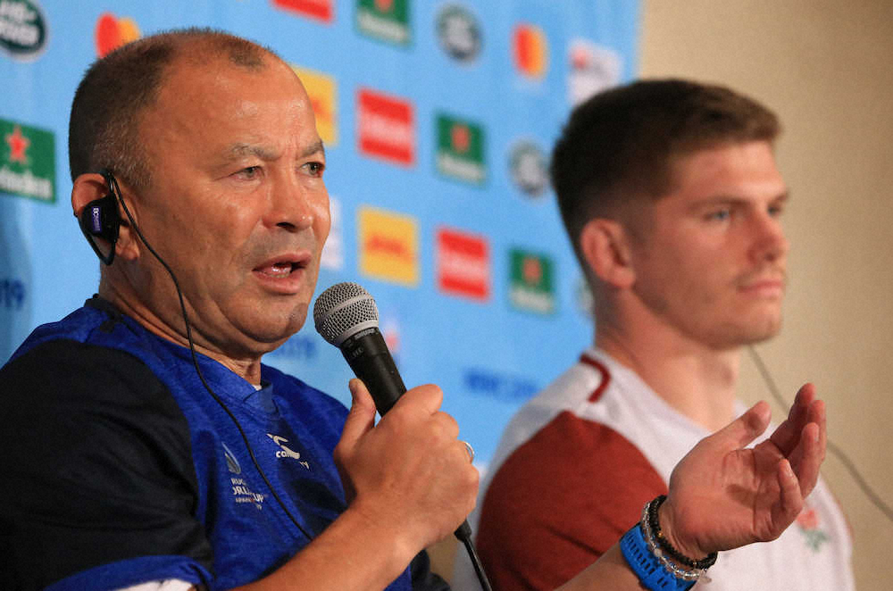 【画像・写真】イングランドは先発変更なし　エディーは日本大会を絶賛　ラグビーW杯