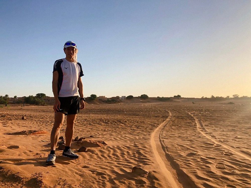 サハラ砂漠1000キロレースに挑戦を始めたアドベンチャーランナーの北田雄夫氏