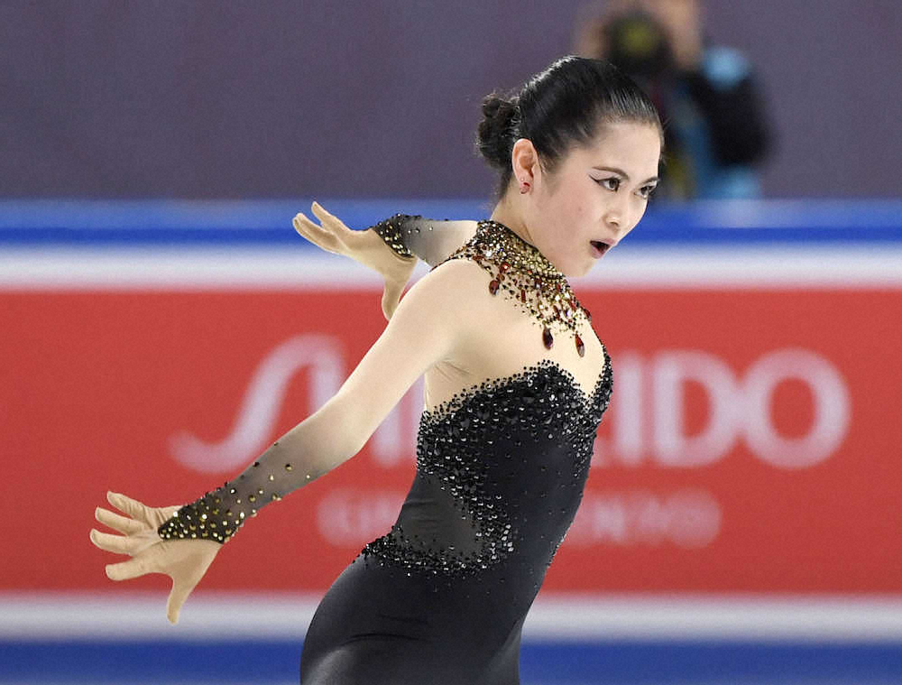 【画像・写真】女子SPで2位の宮原知子