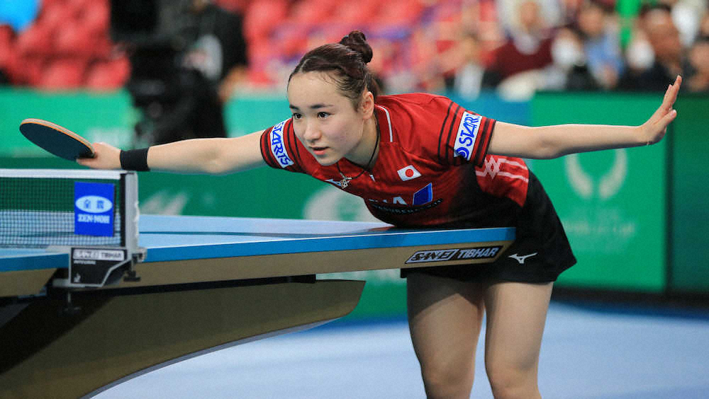 【画像・写真】卓球女子日本　7大会連続メダル確定!美誠が無傷3連勝でけん引