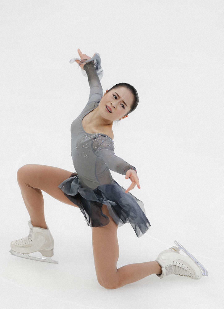 【画像・写真】女子SPで演技する宮原（AP）
