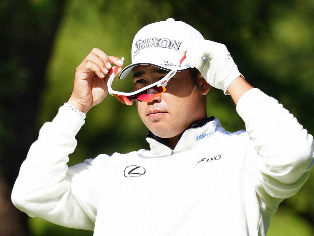 【画像・写真】松山　5年ぶり優勝へ「不安なし」　後輩アマ金谷の優勝にも刺激「凄いなと見ていた」