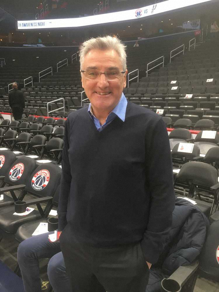 【画像・写真】バスケ日本代表ラマスHC　八村を視察「活躍驚きではない」「今季中に大きく向上する」