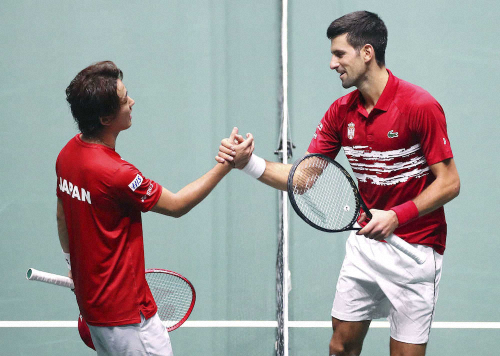 【画像・写真】日本、デ杯1次L敗退　セルビアに完敗で2戦2敗　来年のシード逃す