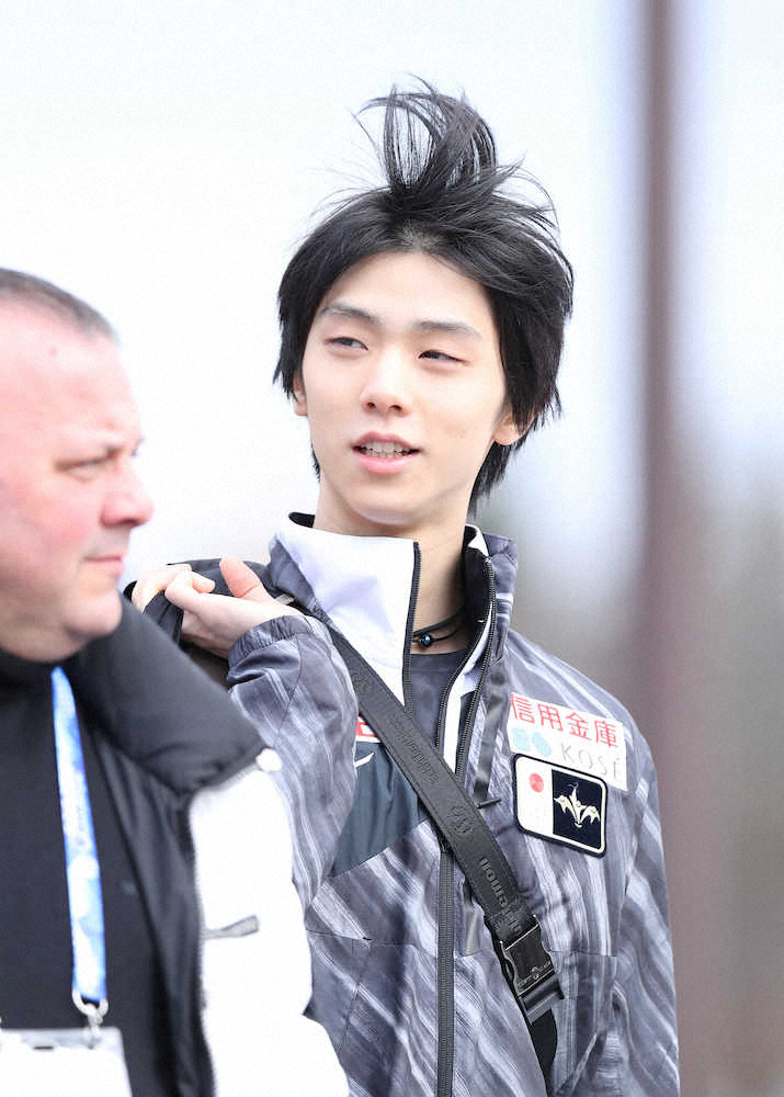 【画像・写真】【写真特集】羽生結弦がNHK杯公式練習に参加