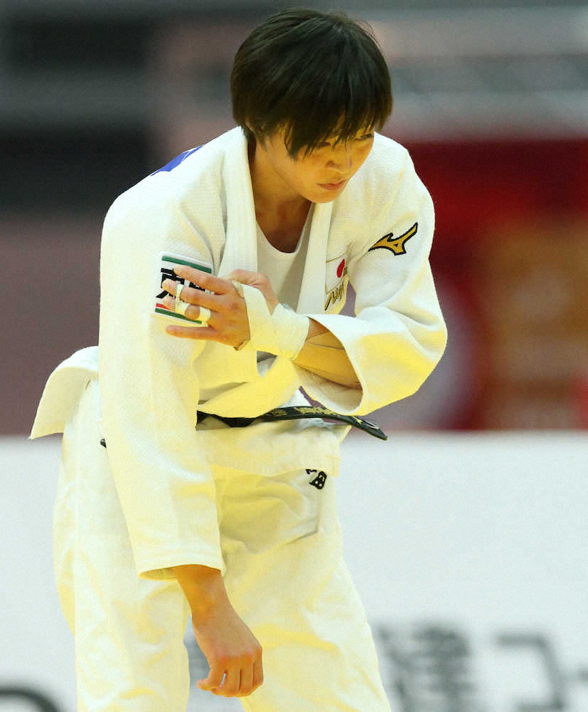 【画像・写真】階級変更の角田は銅　右肩負傷も強行出場「結果がないのと3位では違う」