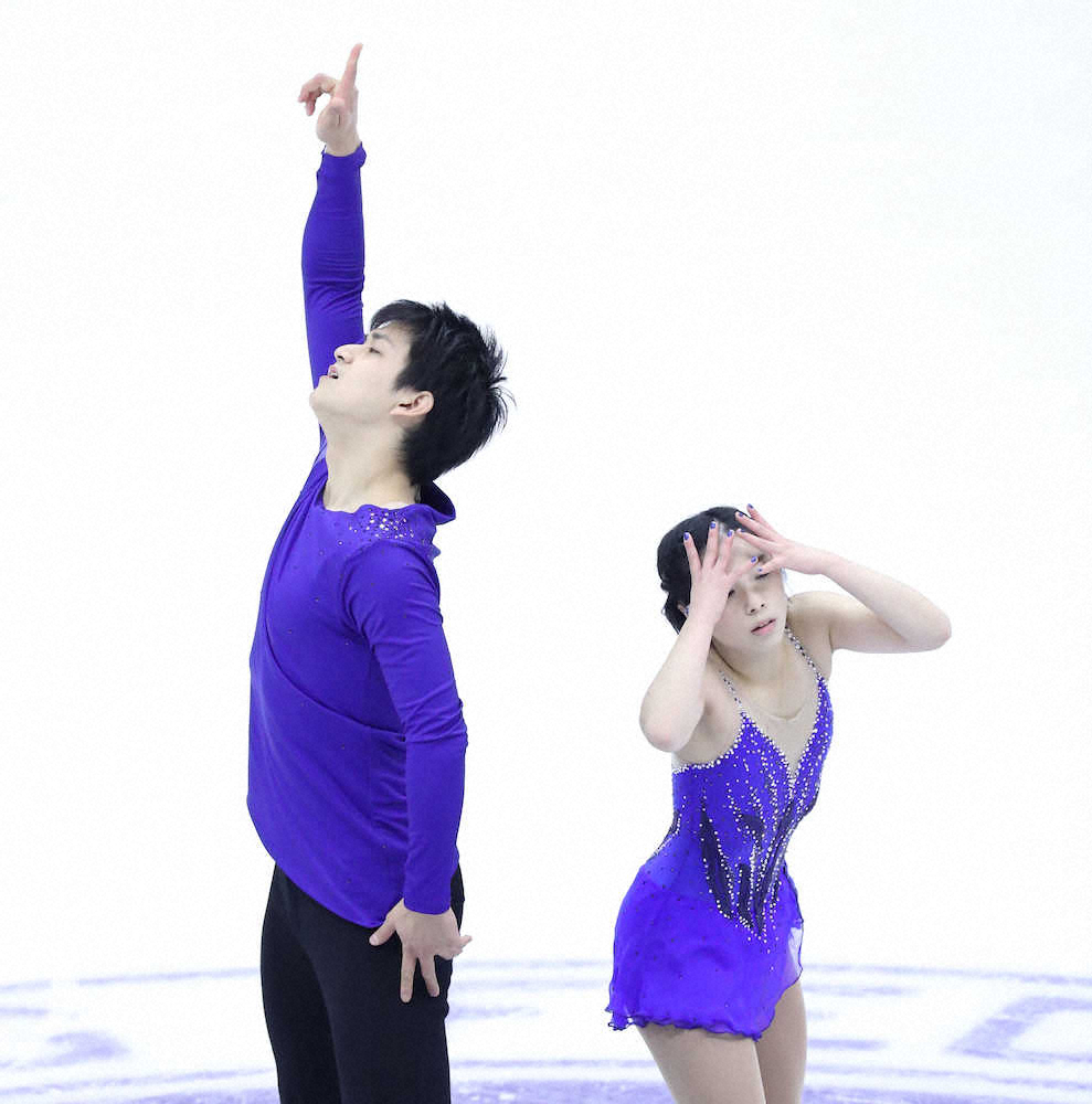 【画像・写真】三浦＆木原組、誇りの179・94点　ペア結成3カ月で躍進5位　木原「出会えて感謝」
