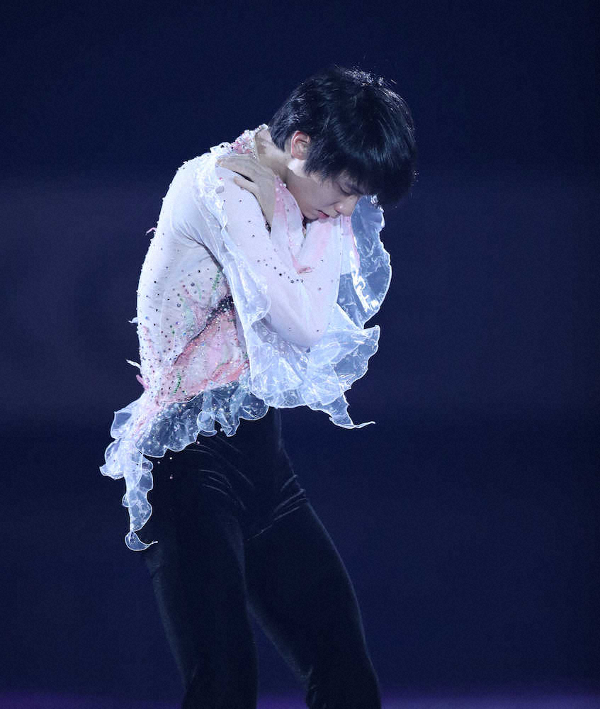 【画像・写真】【写真特集】羽生結弦、NHK杯エキシビションで魅了「ありがとうございましたーーっ！」