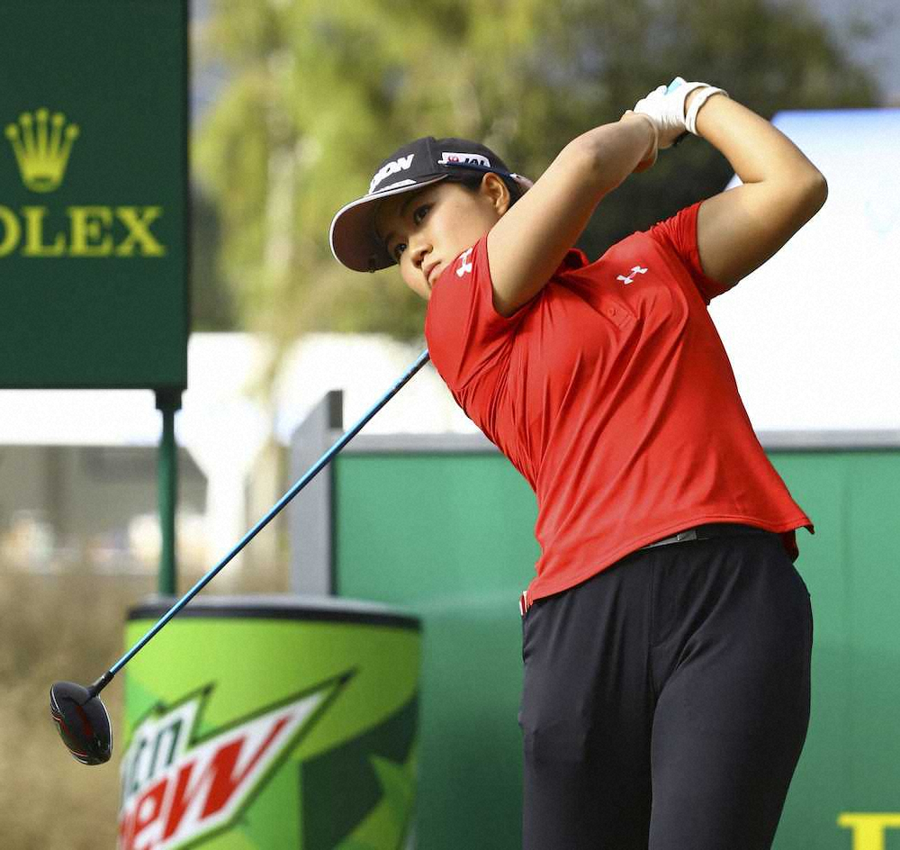 【画像・写真】奈紗25位で今季終戦　賞金ランクは18位　来季は五輪「金メダル」目指し「頑張りたい」