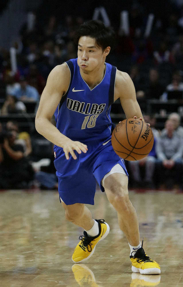 【画像・写真】Gリーグの馬場雄大は5得点　3点シュートを1本成功