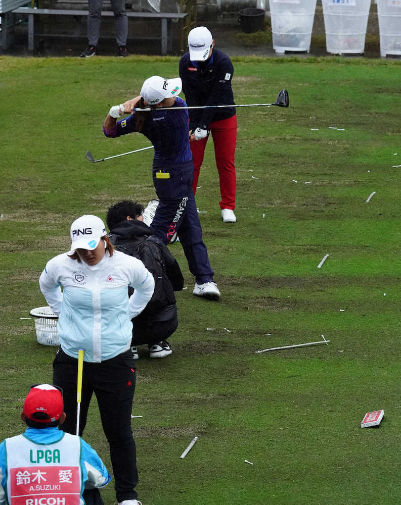 【画像・写真】渋野日向子　逆転賞金女王へ3打差3位発進！鈴木愛は10位