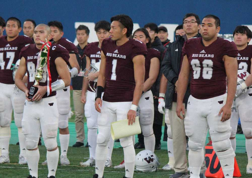 【画像・写真】早大　2年連続の甲子園切符　池田主将、打倒関学大に闘志