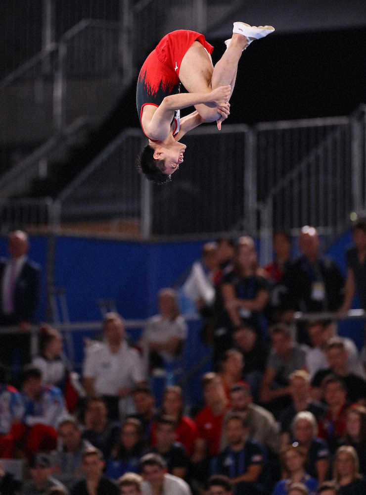 【画像・写真】堺亮介　納得の演技で男子五輪代表1号「持っている力は出せた」