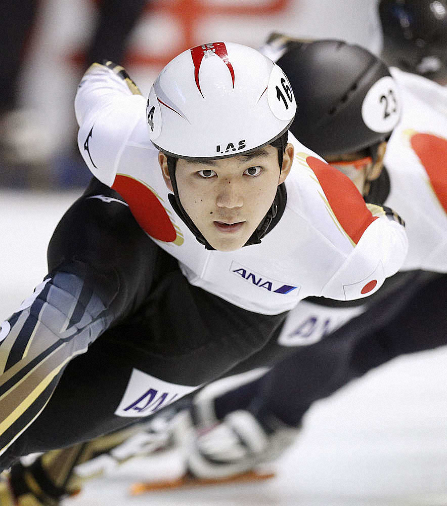 【画像・写真】男子1500メートル決勝で18歳・林伊吹が3位　ショートトラックW杯