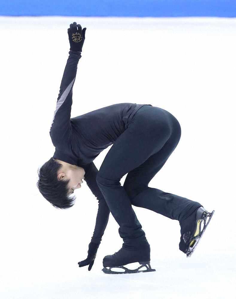 【画像・写真】【写真特集】羽生結弦が4回転ルッツ成功　GPファイナル公式練習